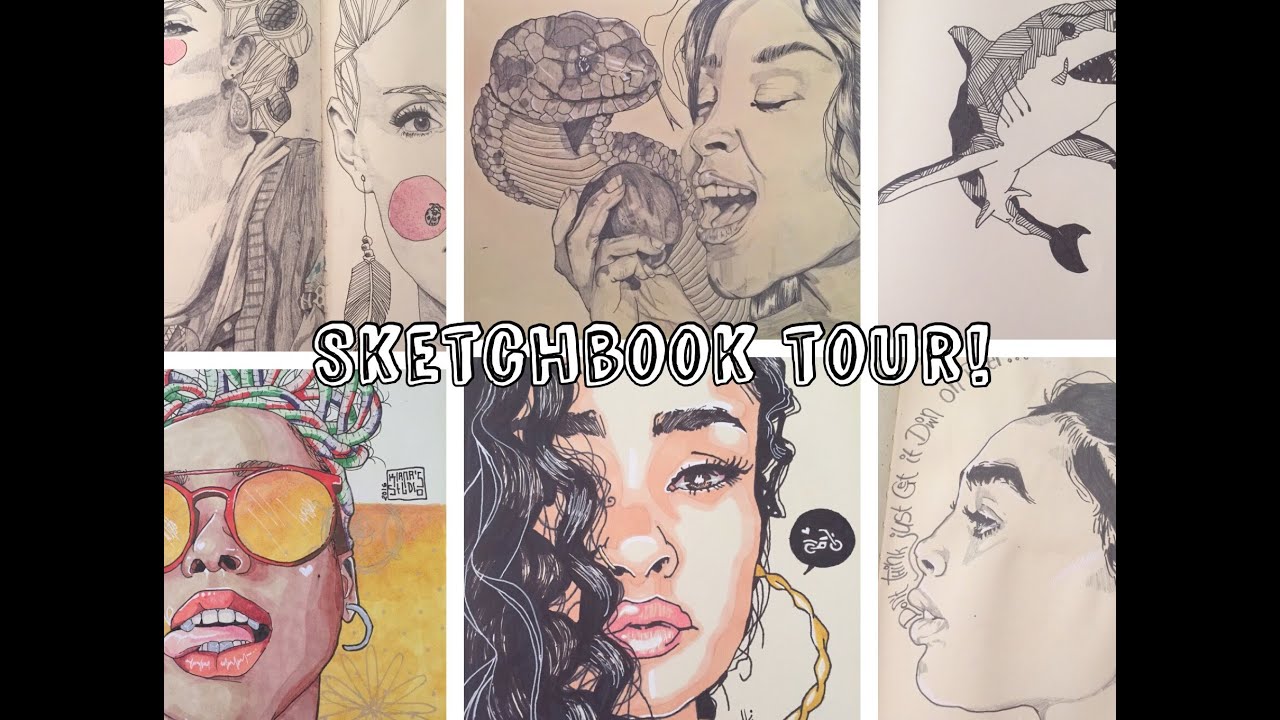 Moleskine Sketchbook Tour: Finding Your Style!