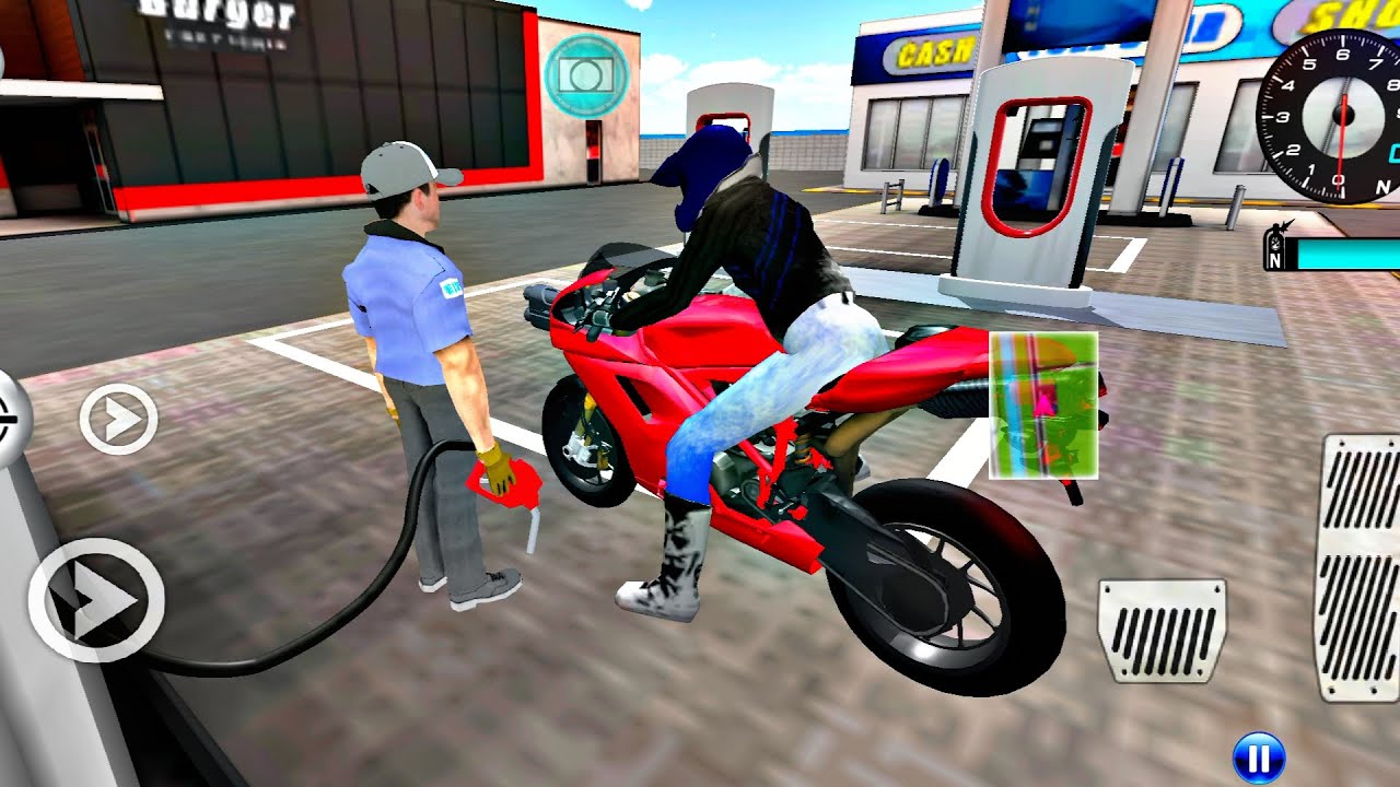 Red Brand New Bike  Vs Bullet Train 3d Driving Class 2 Android gameplay car game #cargame