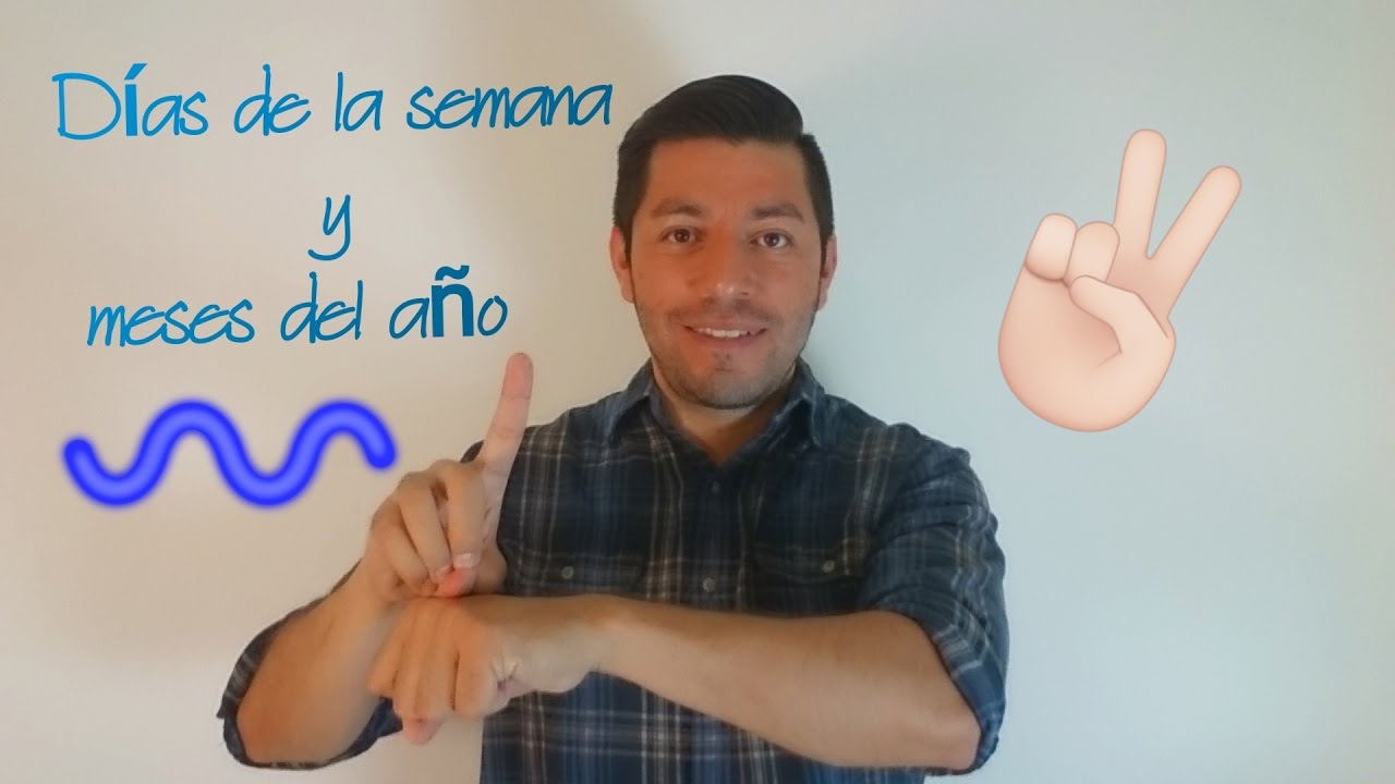 Días de la semana y Meses de año en LSM