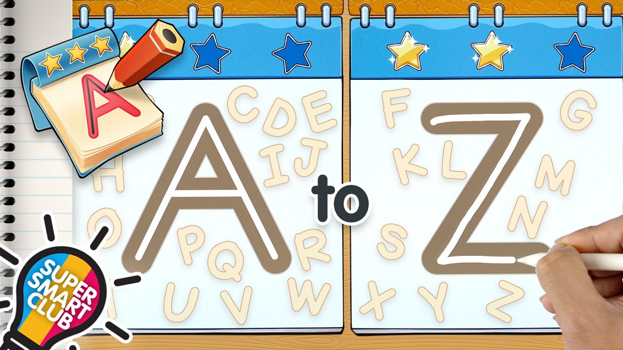 Practice makes Perfect! Learn to write A to Z with iTrace