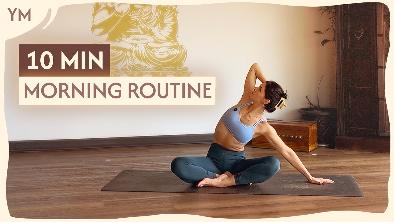 10 min morning yoga routine ✨