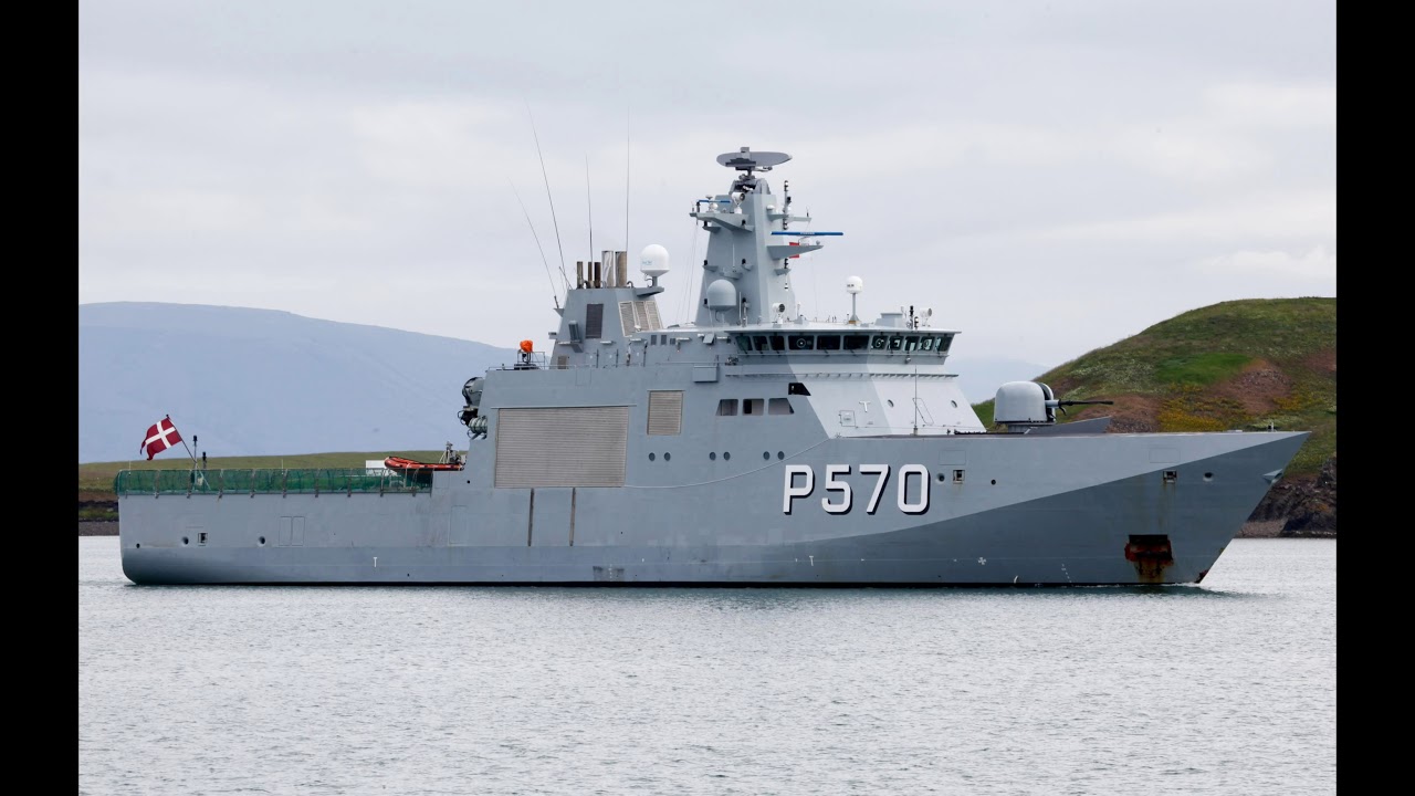 丹麥海軍 克努茲級巡邏艦 剪輯 Denmark Navy Knud Rasmussen-class patrol vessel