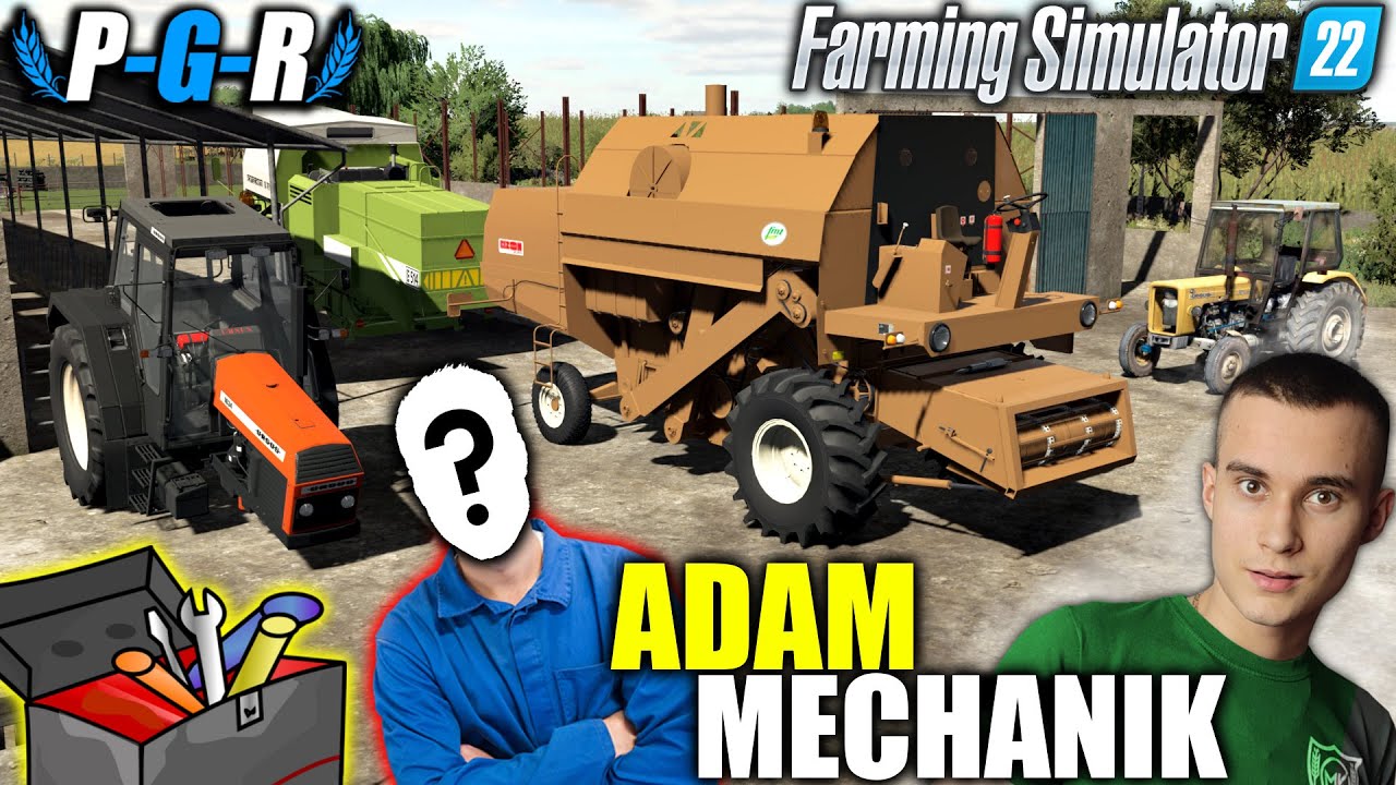 ADAM MECHANIK Naprawi Nasze MASZYNY! 🤩 Ile To BĘDZIE KOSZTOWAĆ? 😮 Sprzedamy ZŁOM? 🧐 🔹PGR🔹6