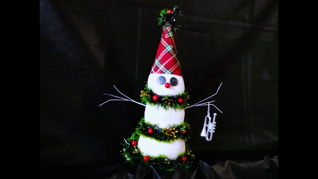 Christmas Decoration / Easy DIY Snowman