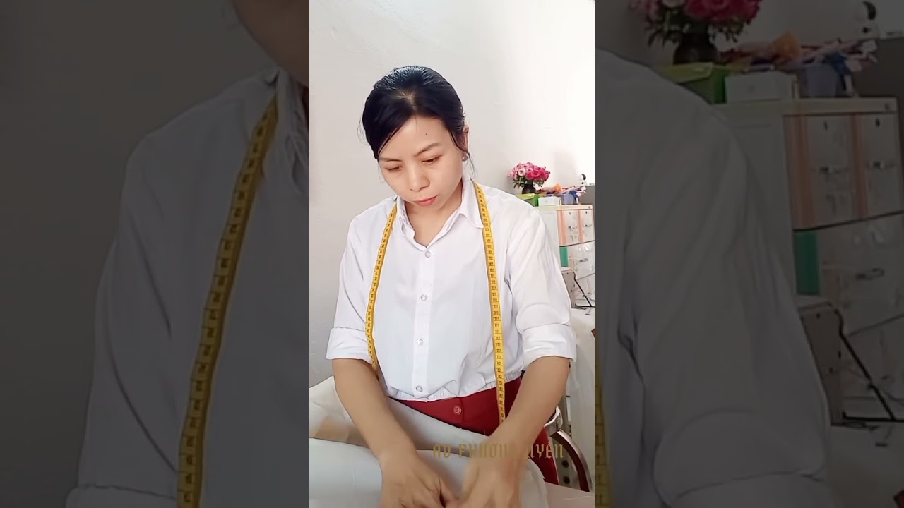 Áo dài Tết... xưa #kỷniệmxưa #uyenaodai #aodaivietnam #sewing #mayva 