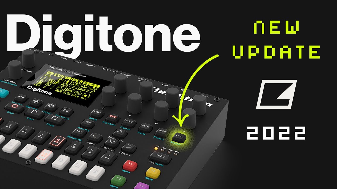 NEW Digitone Firmware Tutorial - Global FX Mixer & Dual Mono // Elektron