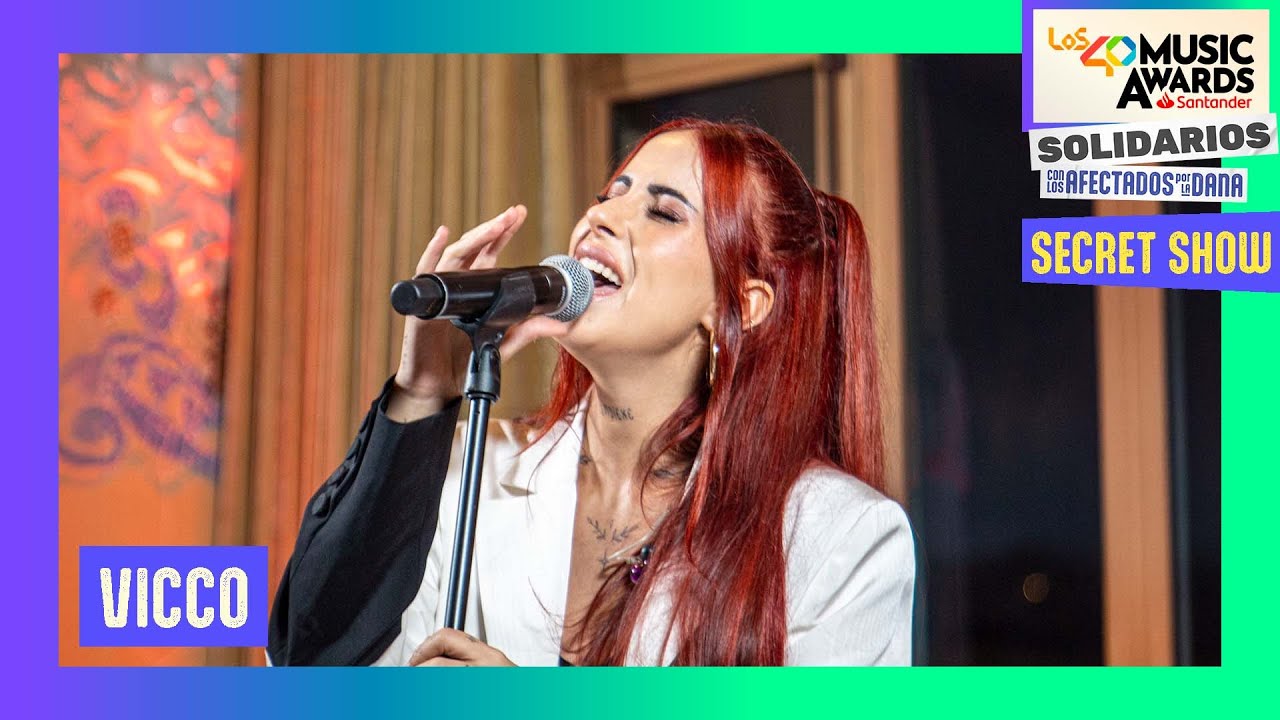 VICCO - Volver a nacer | En directo en el SECRET SHOW de LOS40 Music Awards Santander 2024