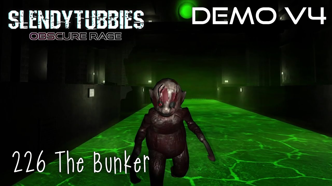 Slendytubbies: Obscured Rage Demo V4 - The Bunker |226|