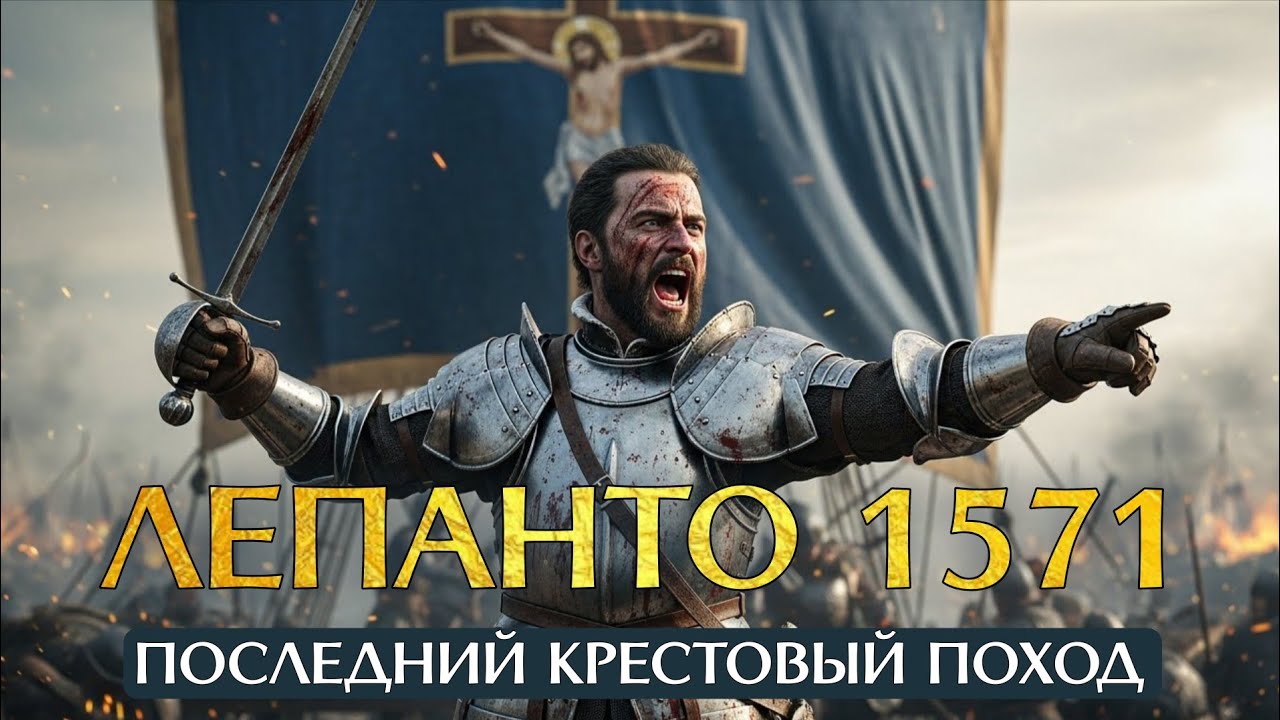 Битва при Лепанто: Величайшая морская схватка ХРИСТИАНСТВА и ИСЛАМА.