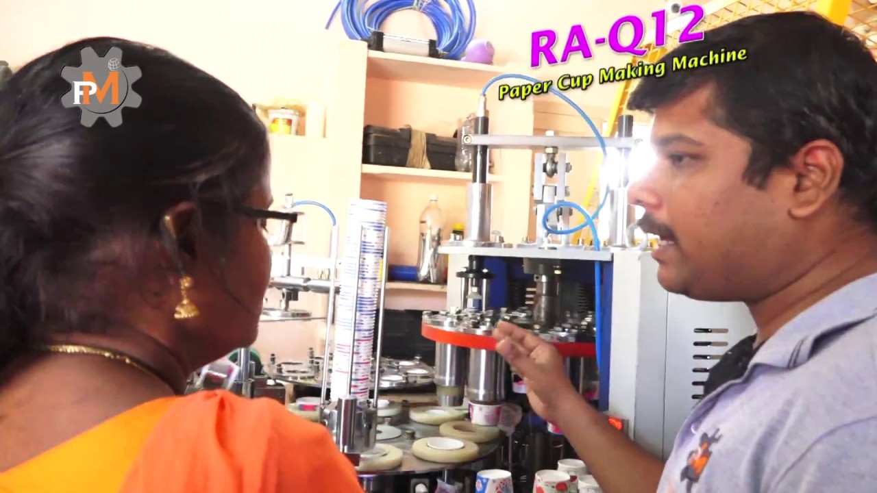 RA-Q12 High Speed Paper Cup Making Machine