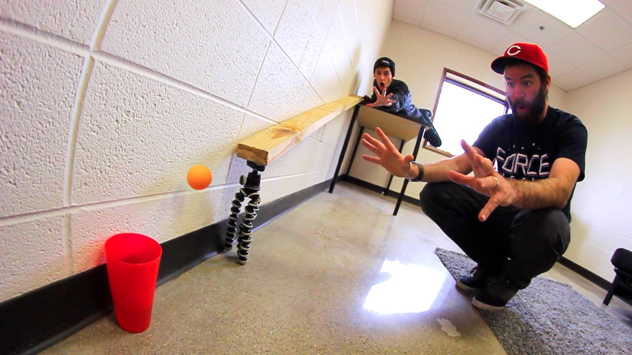 INCREDIBLE PING-PONG TRICK SHOTS!
