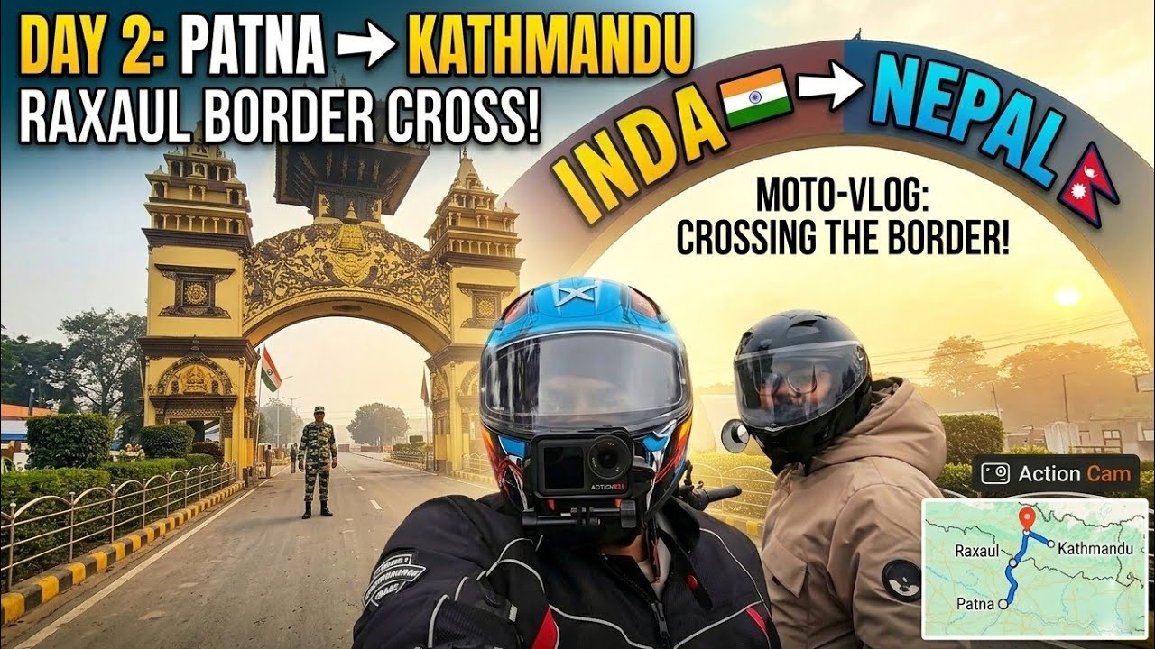 Patna to Kathmandu 🇮🇳➡️🇳🇵 | Ballia to Nepal Via Raxual Border |Vlog 3