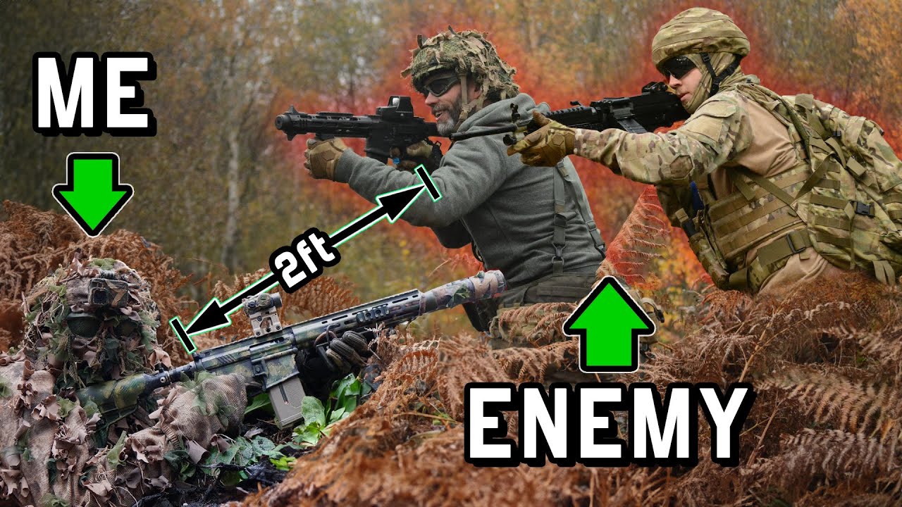 Watch This Ghillie Take Out Entire Team with Savage Ambush