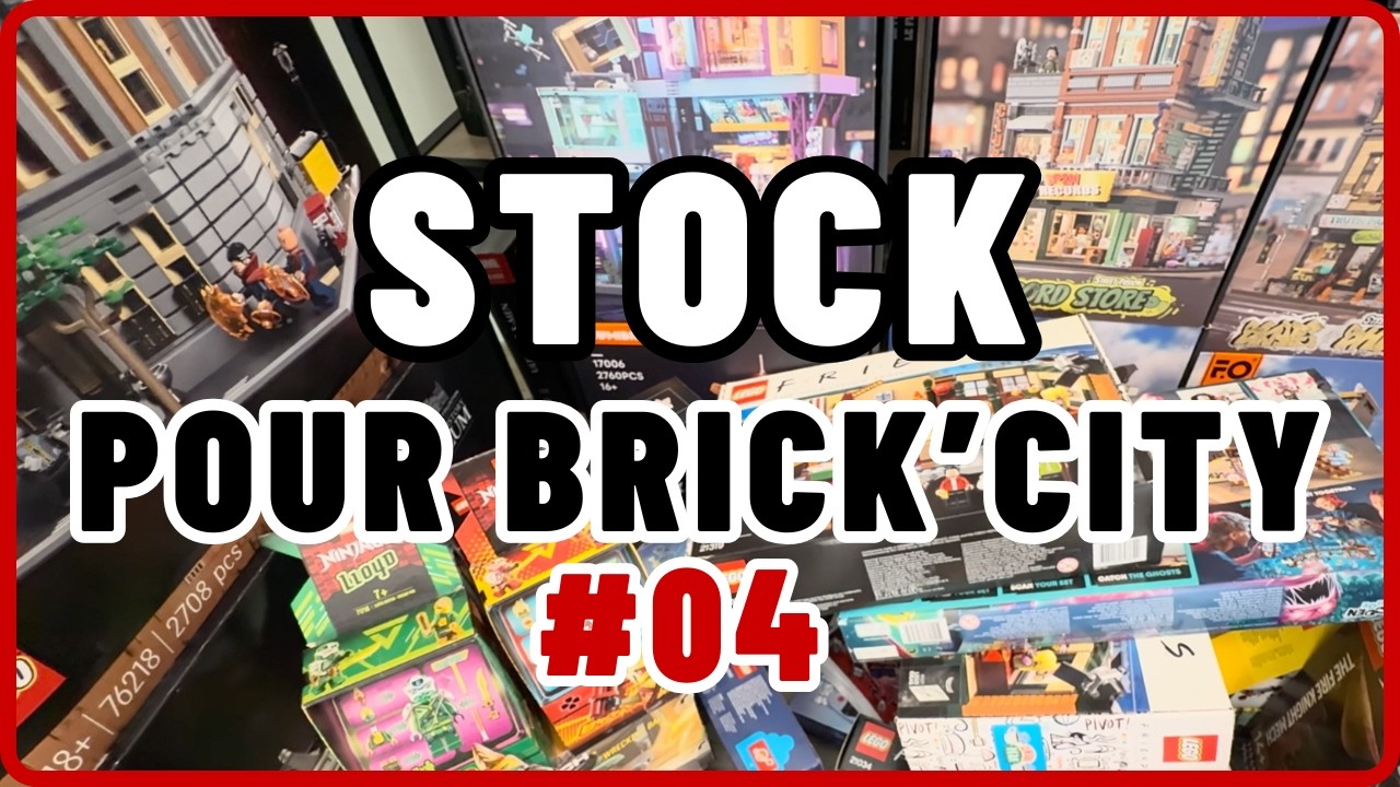 Tous mes sets Lego & Lumibricks | Ma ville Brick'City #04 🧱