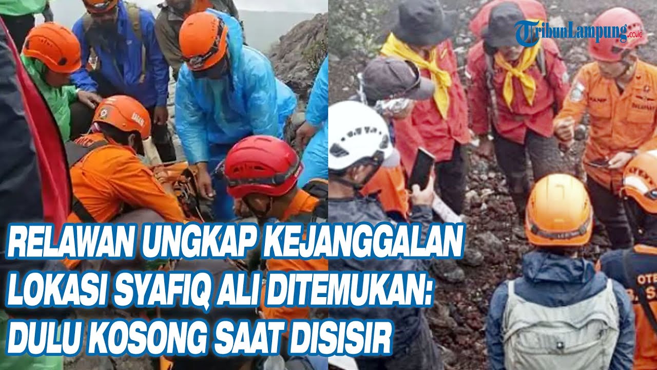 Relawan Ungkap Kejanggalan Lokasi Syafiq Ali Ditemukan: Dulu Kosong Saat Disisir
