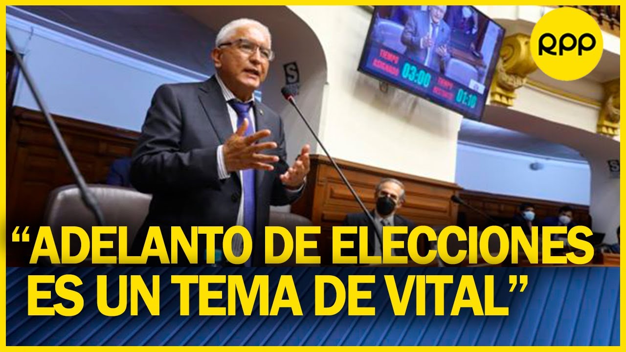 H&eacute;ctor Acu&ntilde;a sobre segunda legislatura: &ldquo;Necesitamos ver primero el adelanto de elecciones&rdquo;
