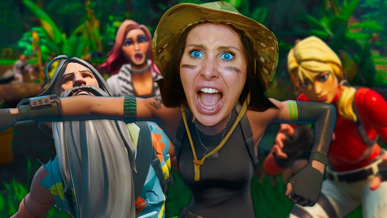 Panik im Fortnite Jungle Camp - Die Kandidaten fressen sich auf! Du entscheidest!