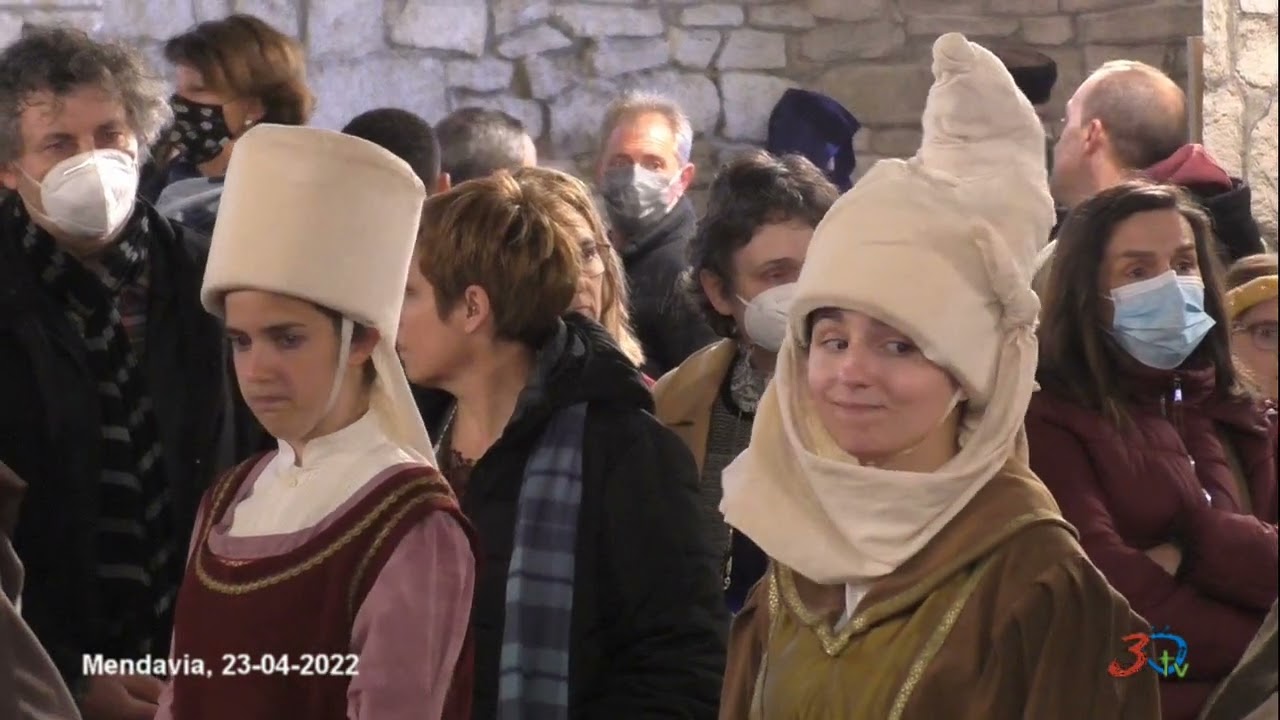 Mendavia, Coronación del Rey de la Faba 23-04-2022