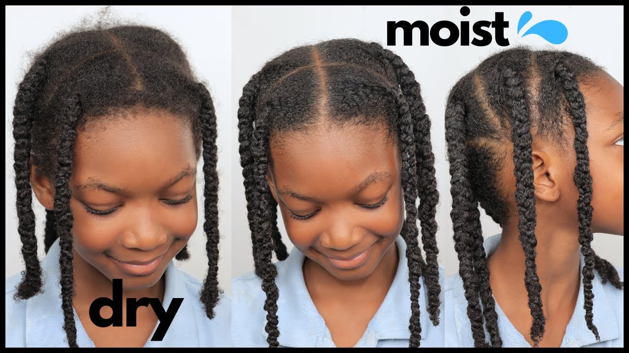 How to moisturize kids dry natural hair for natural hair growth