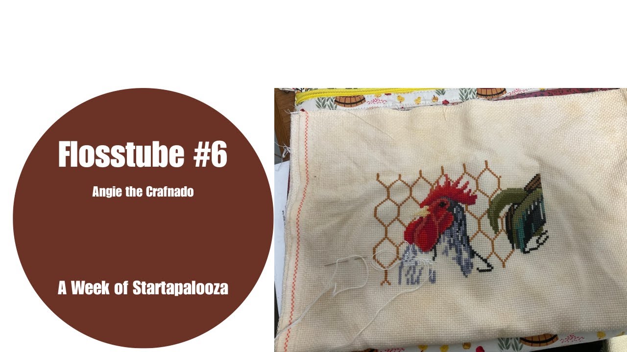 Flosstube #6 - Market Startapalooza and Winner Announced #flosstube #crossstitch