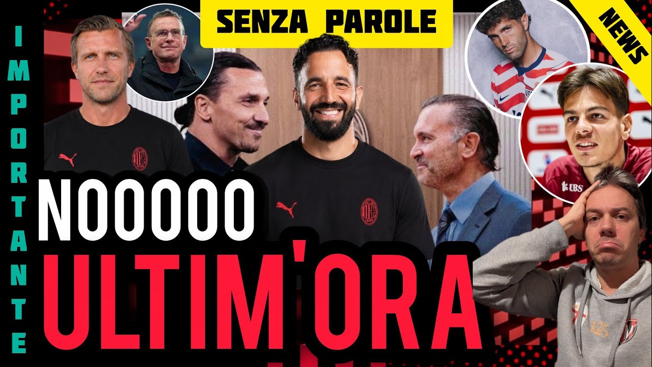 ⌛NOOO✅UFFICIALE🫣DISPERATO😡GERRY INFORMA CHE...👿UMILIANTE👎AMORIM DISASTRO😓POVERO JASHARI👀NEWS PULISIC