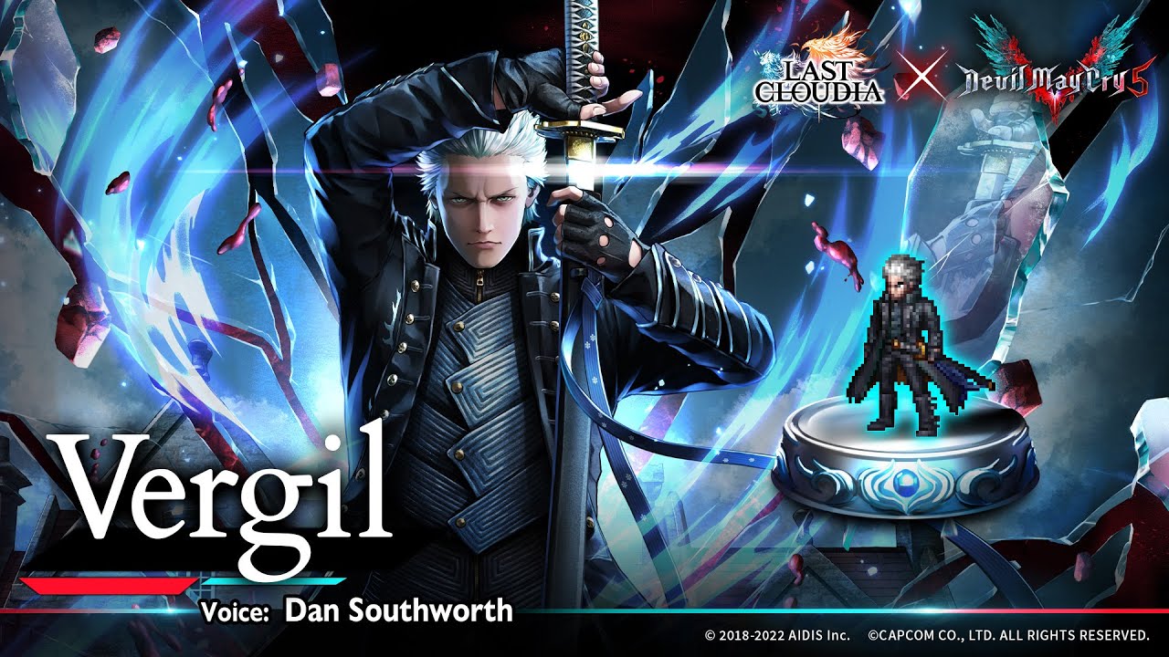 Introducing Vergil, Devil May Cry Series Collab Unit
