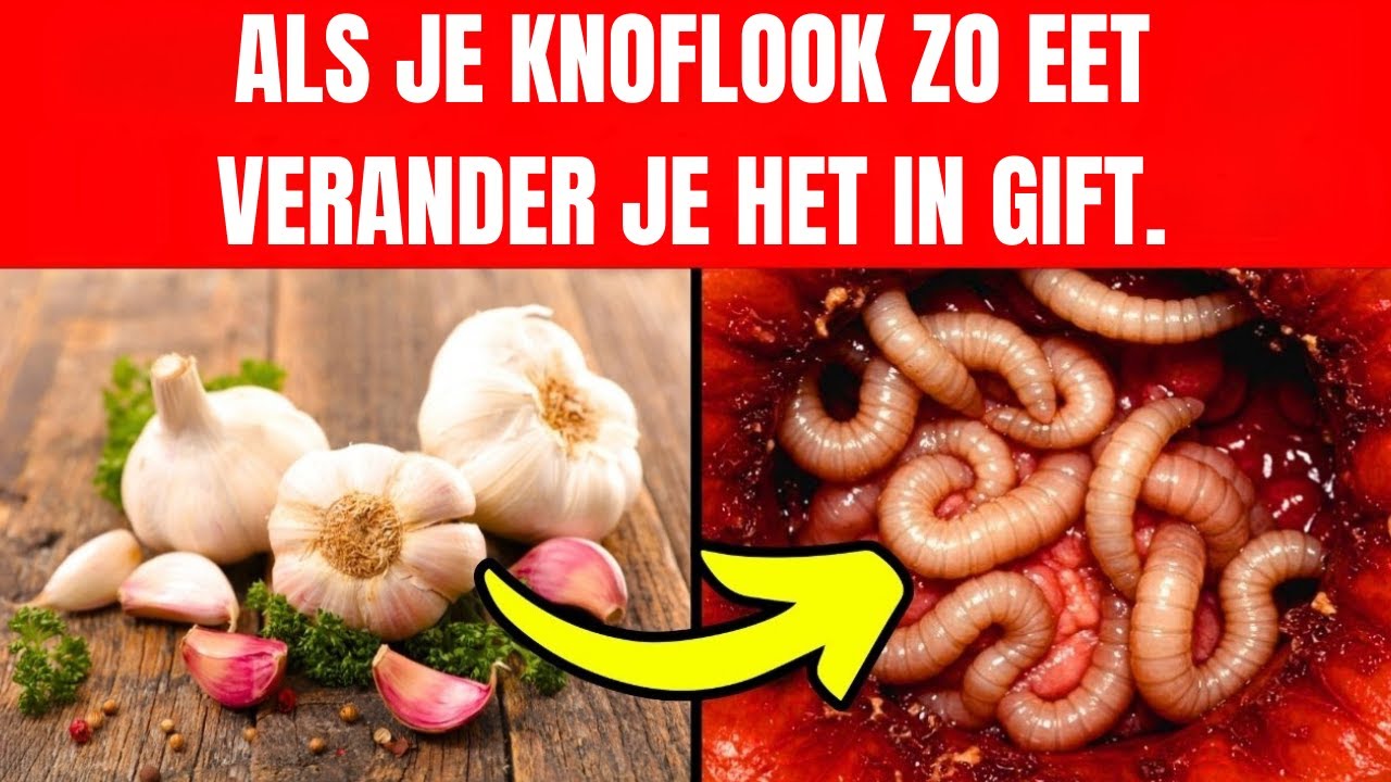 Let op, senioren: 7 fouten met knoflook die je gezondheid schaden