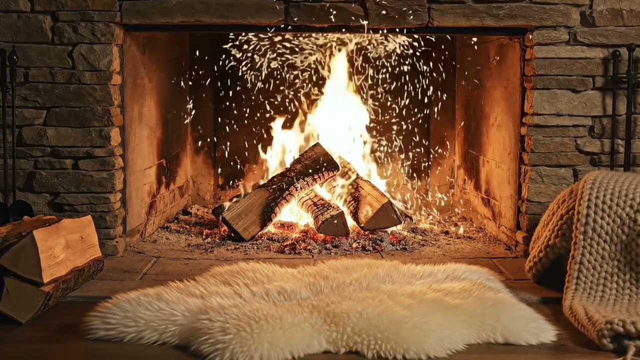 Hygge Happiness Fireplace ❤️