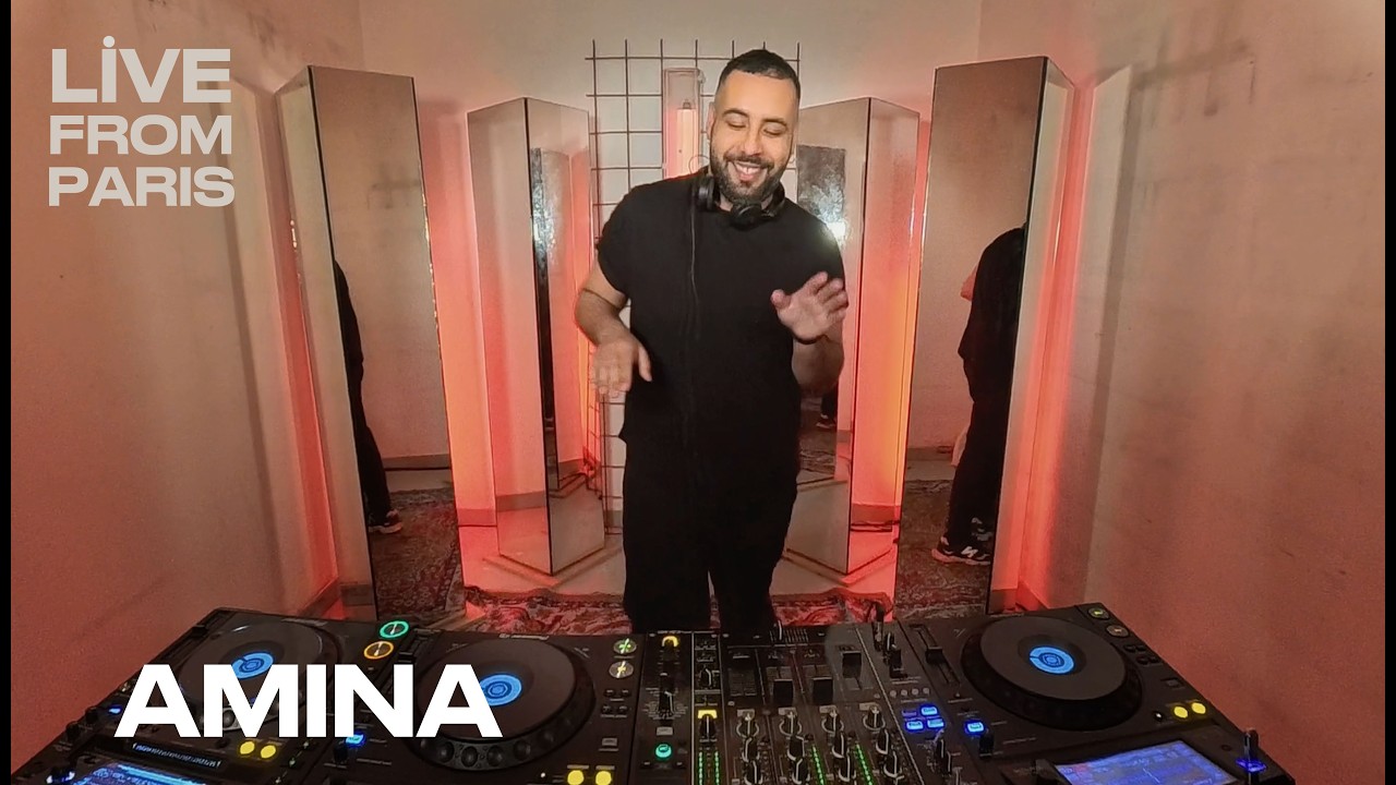 Amina — Live From Paris — 80 Min DJ Set