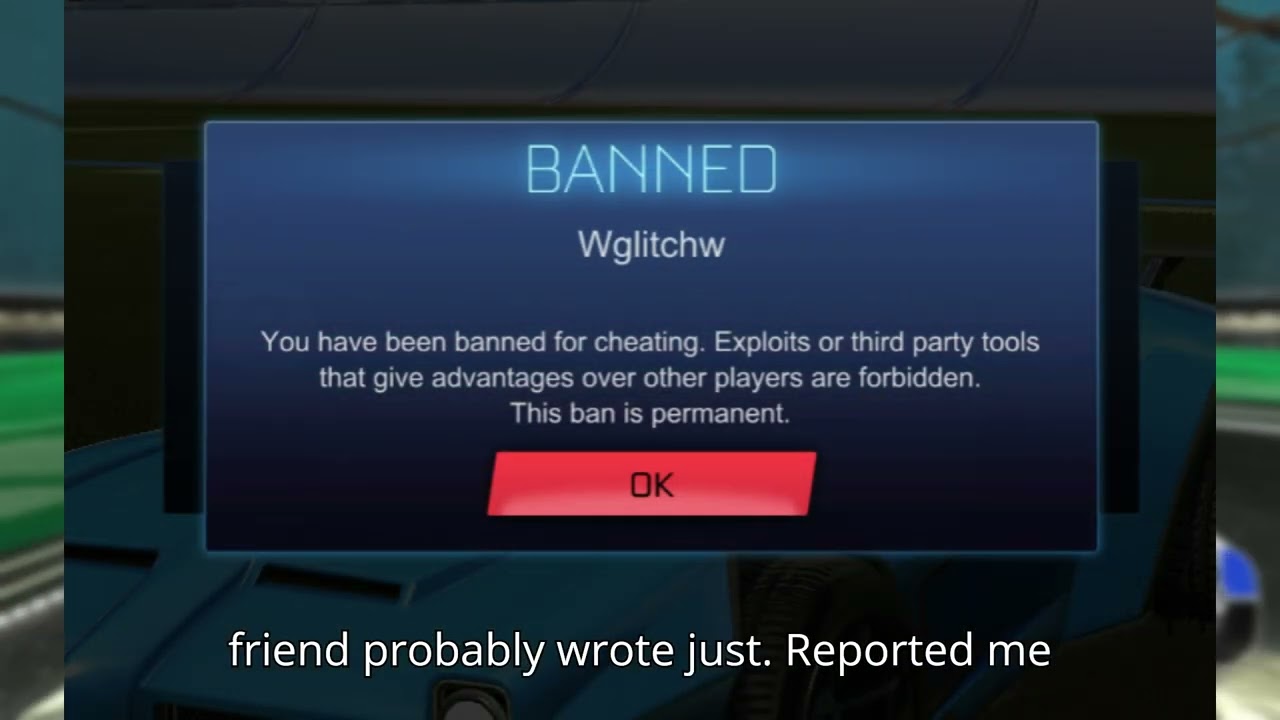 I QUIT ROCKET LEAGUE.