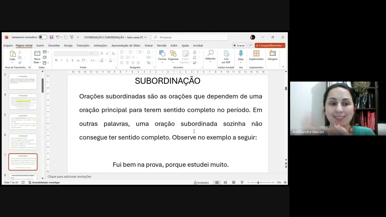 Coordenação e subordinação