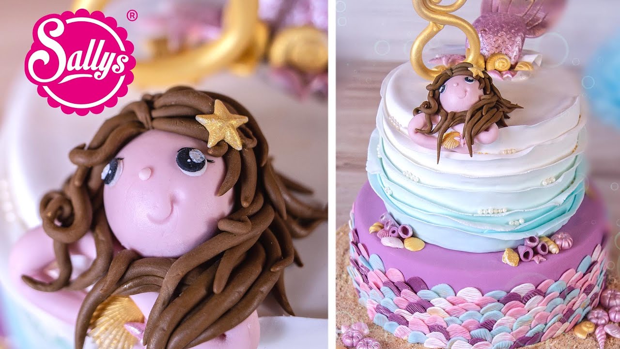 Meerjungfrau Torte // Geburtstagstorte // Motivtorte / Sallys Welt