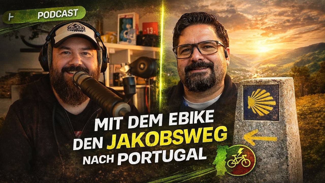 Mit dem E-Bike den Jakobsweg nach Portugal | Midlife Biking Podcast