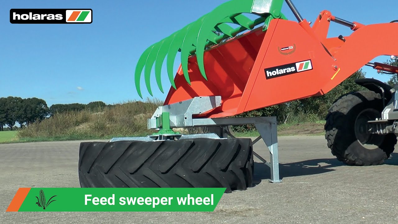 Holaras voerrolveger | feed sweeper wheel | Futterkehrreifen