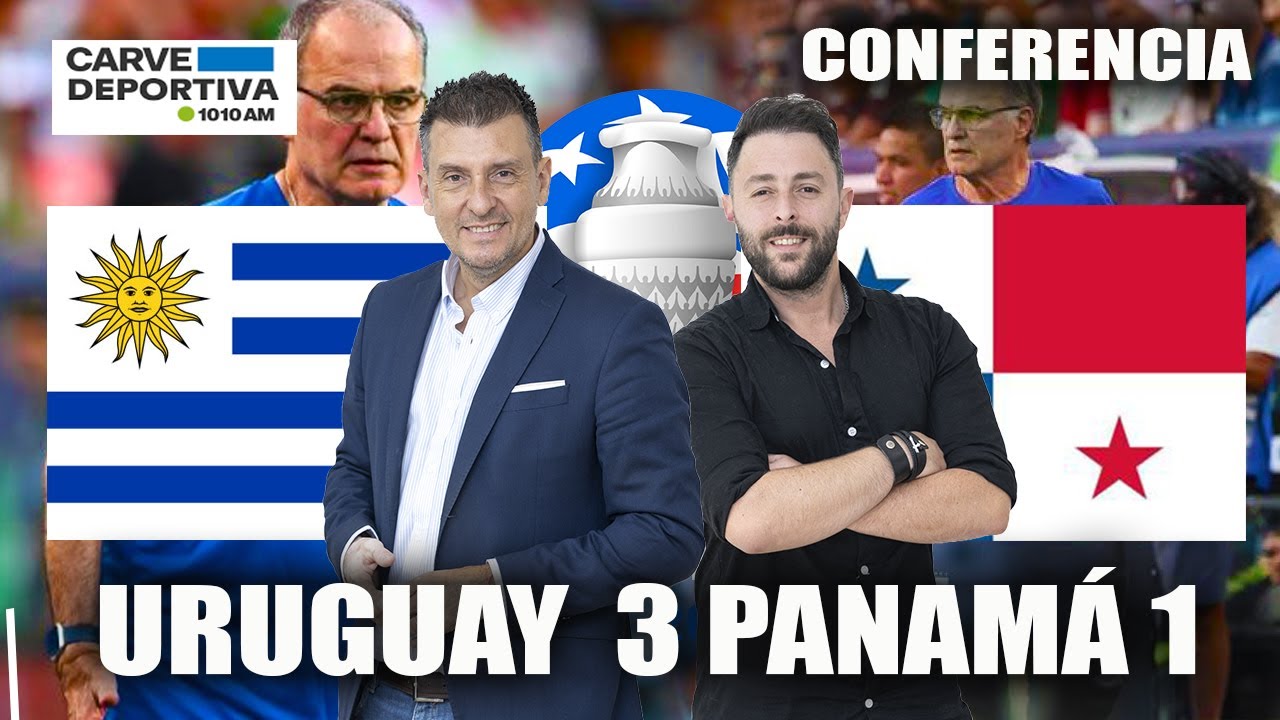URUGUAY 3 PANAMÁ 1 conferencia de prensa MARCELO BIELSA