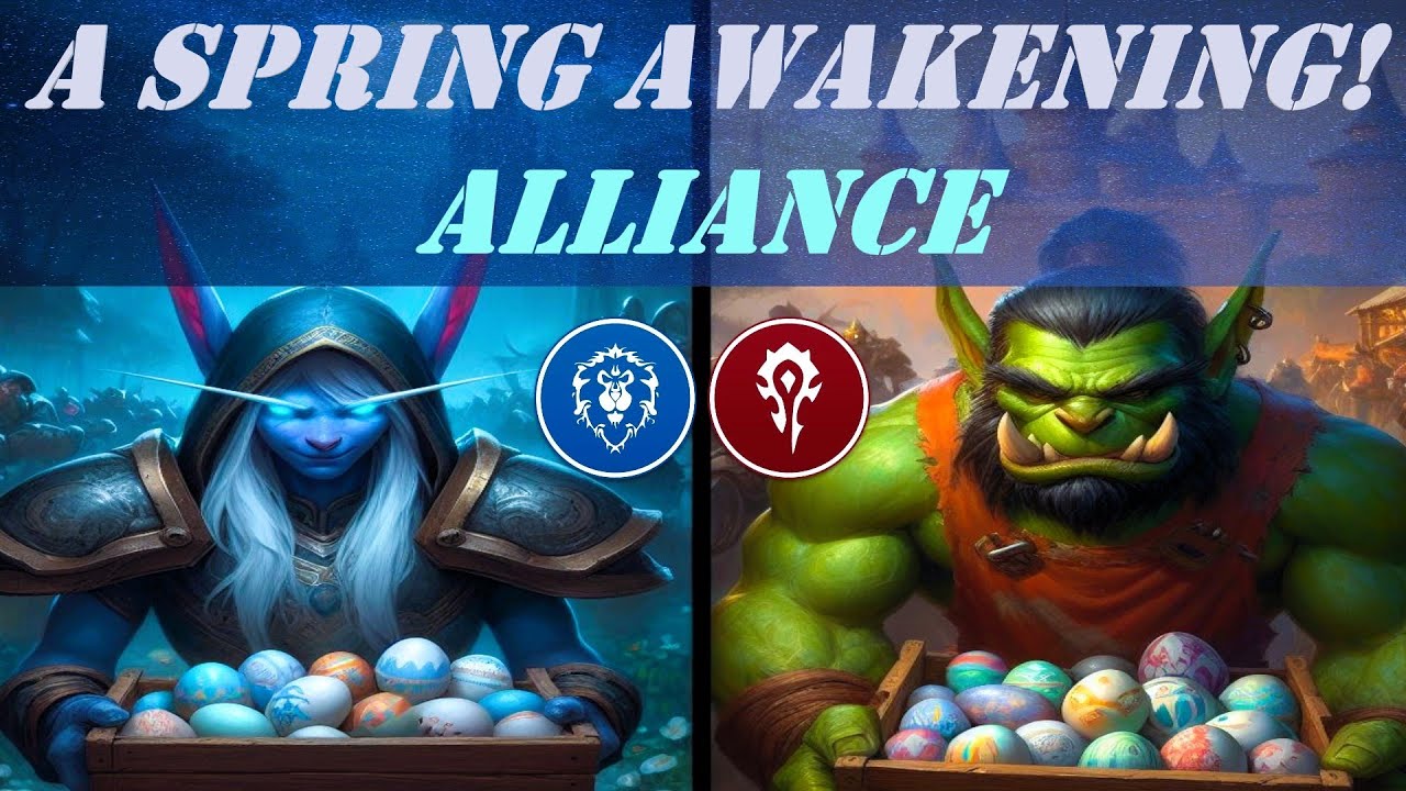 A Spring Awakening! Wow Quest | Noblegarden Event | Alliance