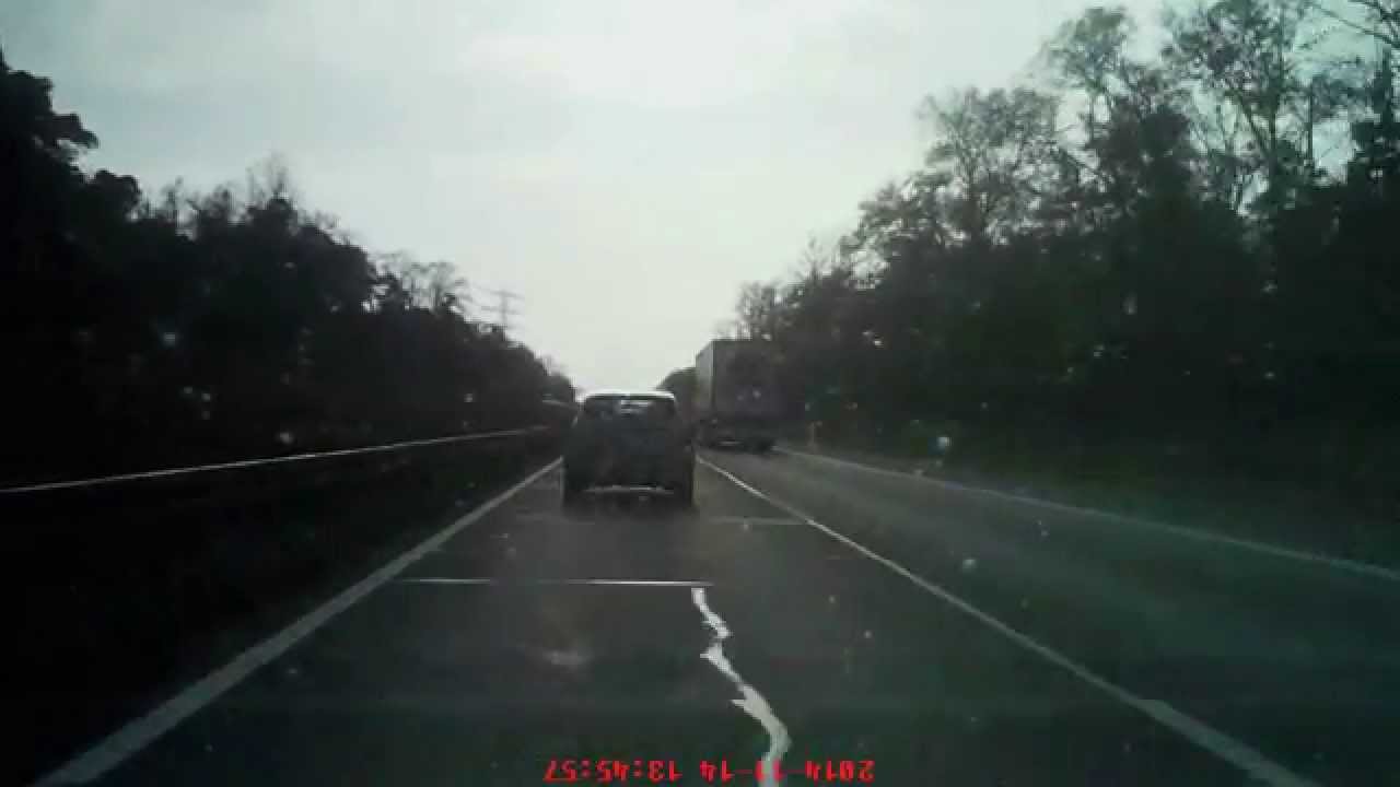 Autobahn 67 Darmstadt Richtung Mannheim (vom Darmstädter Kreuz nach Pfungstadt)