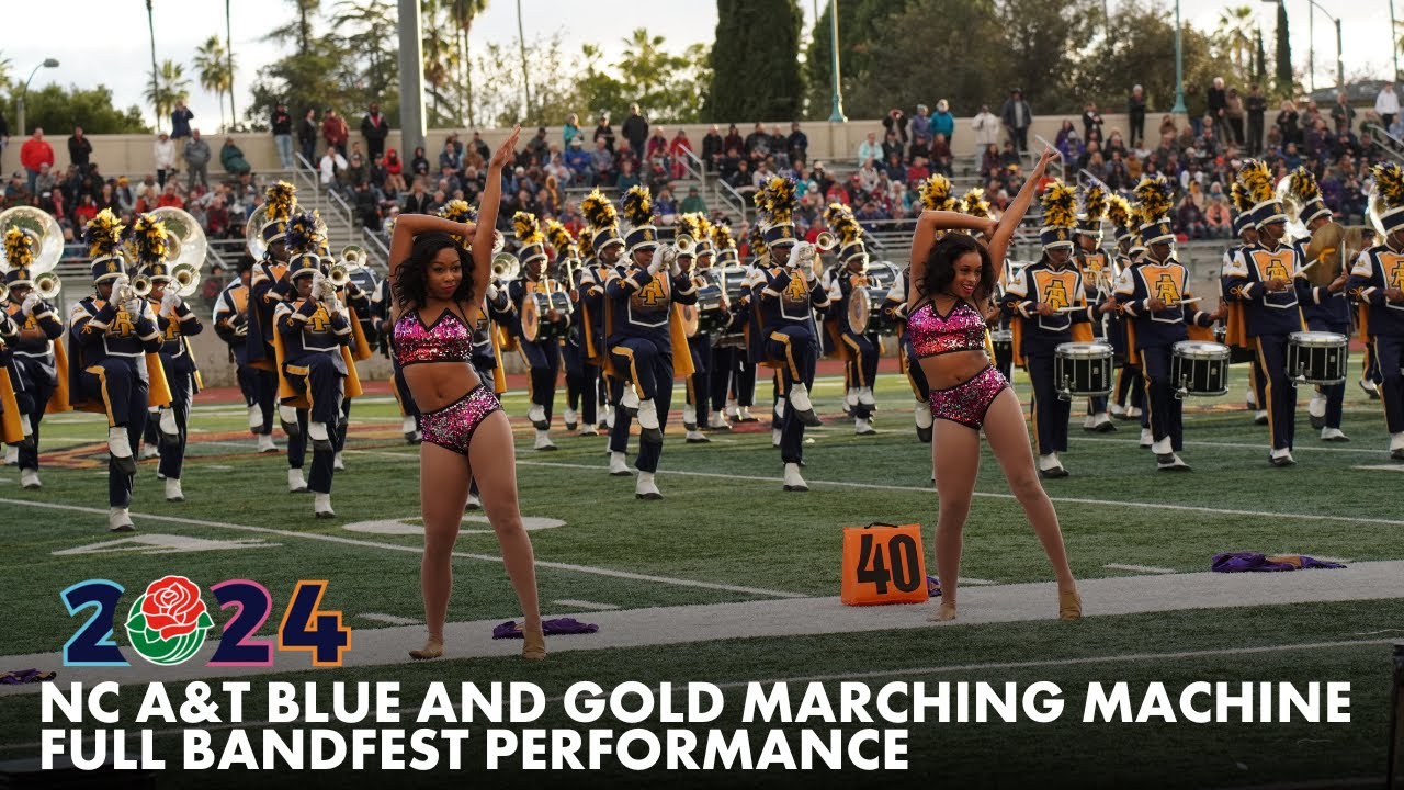 NC A&T Blue and Gold Marching Machine | 2024 Bandfest Show 3 - FULL SHOW