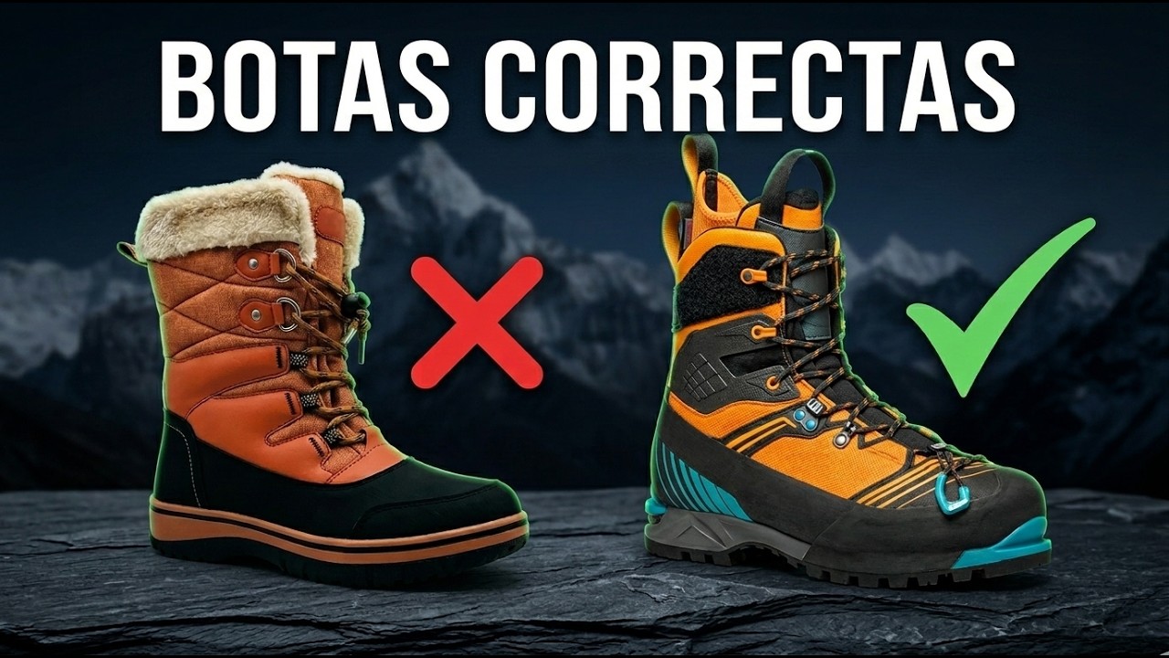 🚨 Tus PRIMERAS BOTAS de Alta Monta&ntilde;a 🧊 [Gu&iacute;a para elegirlas correctamente]