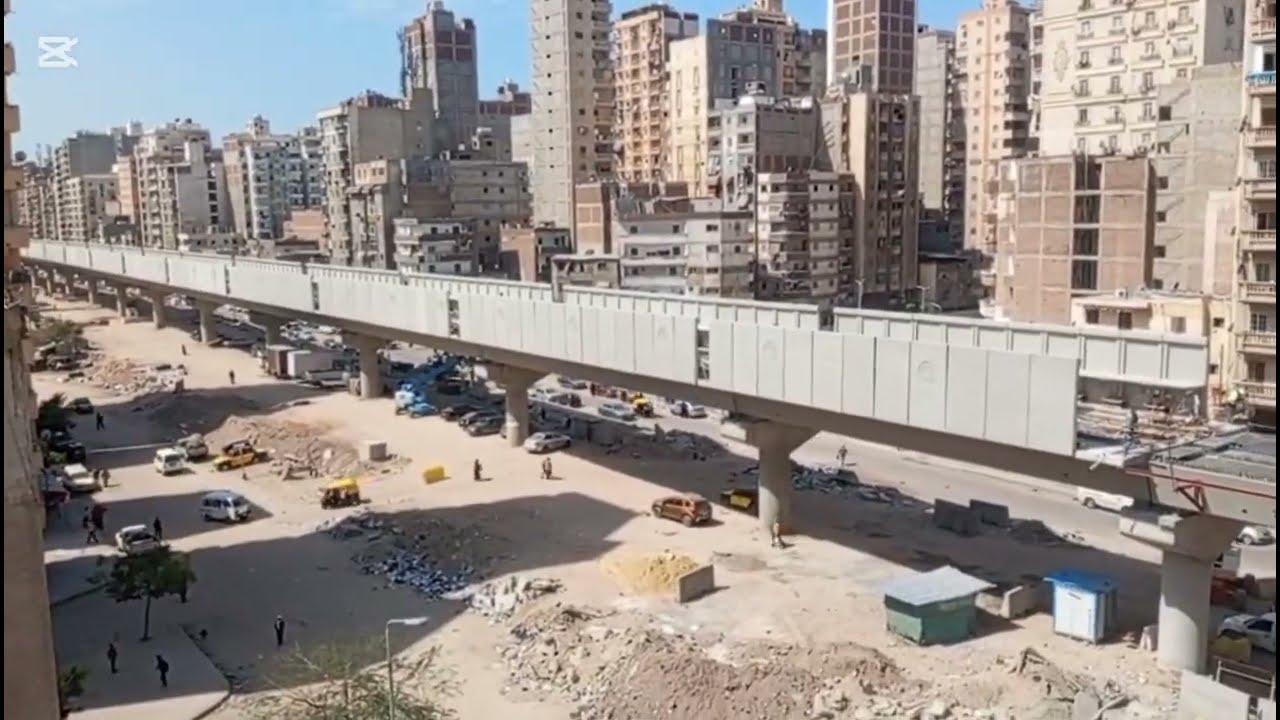 رسميآ موعد تشغيل #مترو_الاسكندرية وتفاصيل فتح قبلى على بحرى السكة ظهور كل المحطات العلوية اليوم 