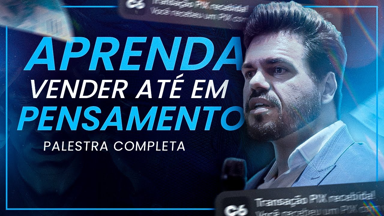 🔥 PALESTRA DE VENDAS COMPLETA: Como Vender At&eacute; em Pensamento | Janderson Santos - O Mago das Vendas