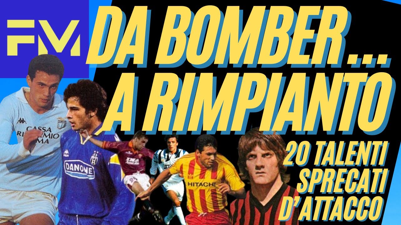 20 BOMBER MANCATI del calcio italiano | ⚽️ TALENTI SPRECATI d'attacco in SERIE A