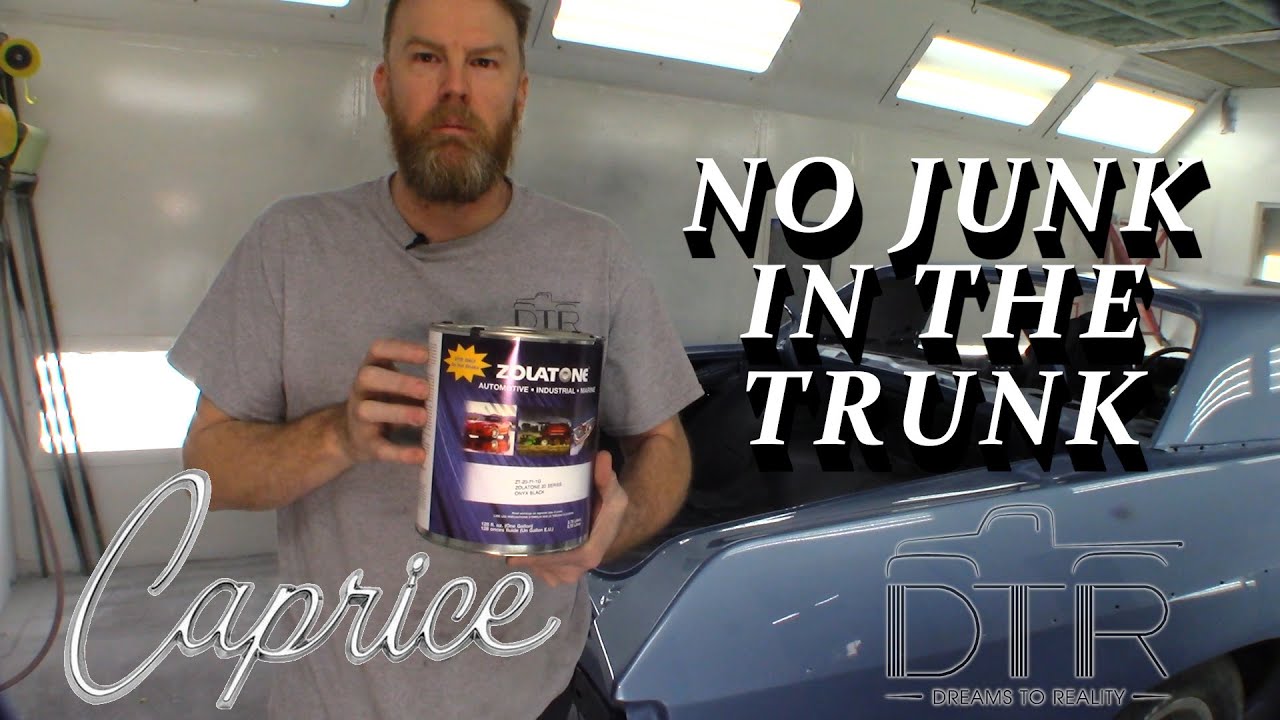 69 Caprice Restoration - Trunk gets Splattered! DTR Automotive