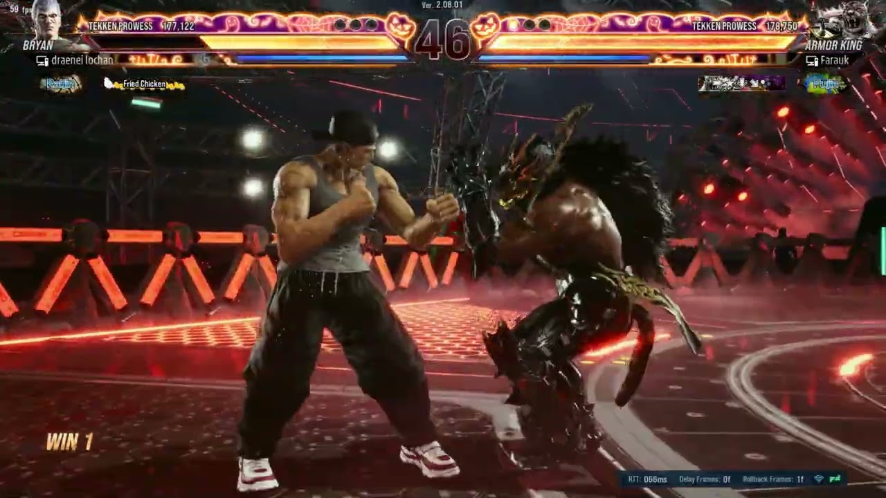 Tekken 8: Bryan VS Armor King [ Ranked ]