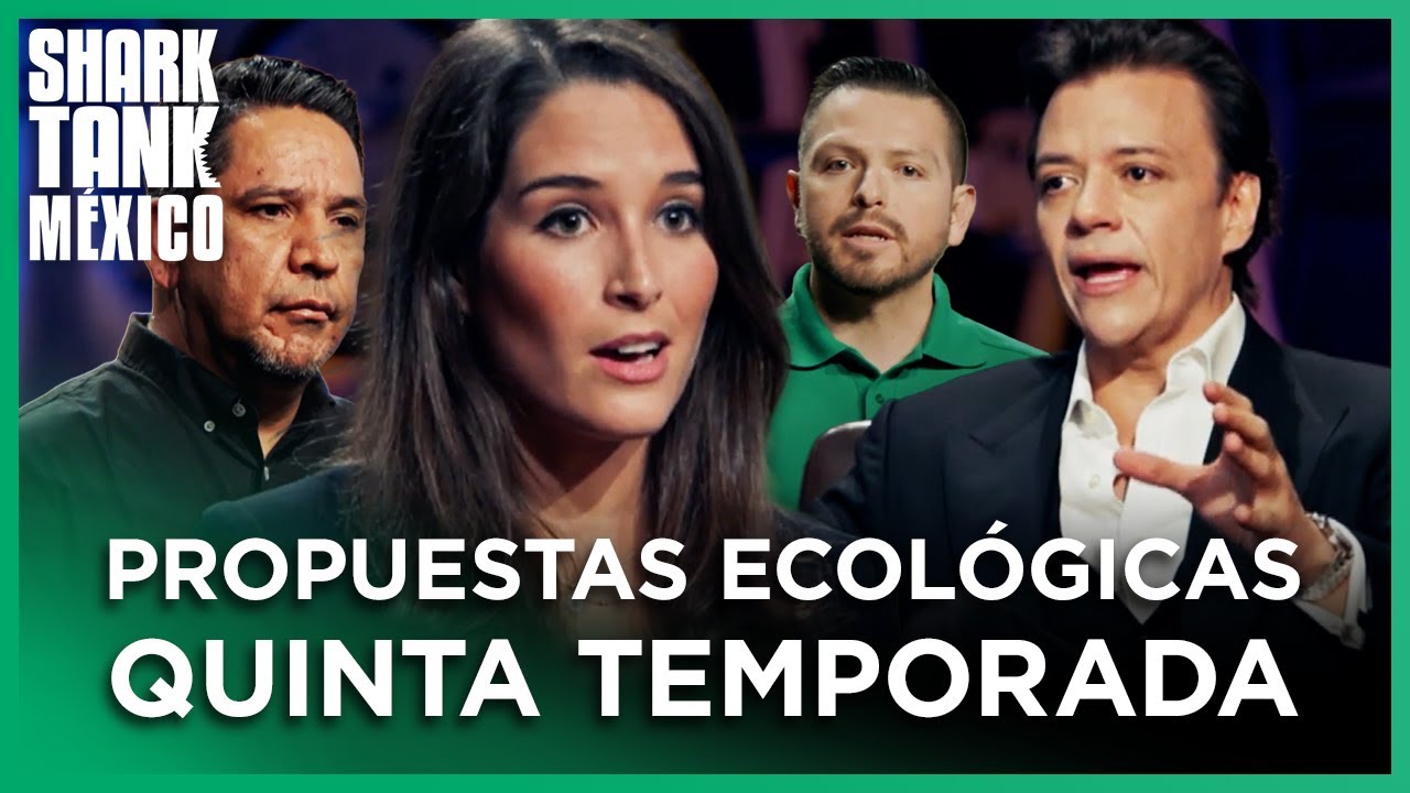 ¡Transformando problemas ambientales en negocios 🌎☘️! | Compilación | Shark Tank México
