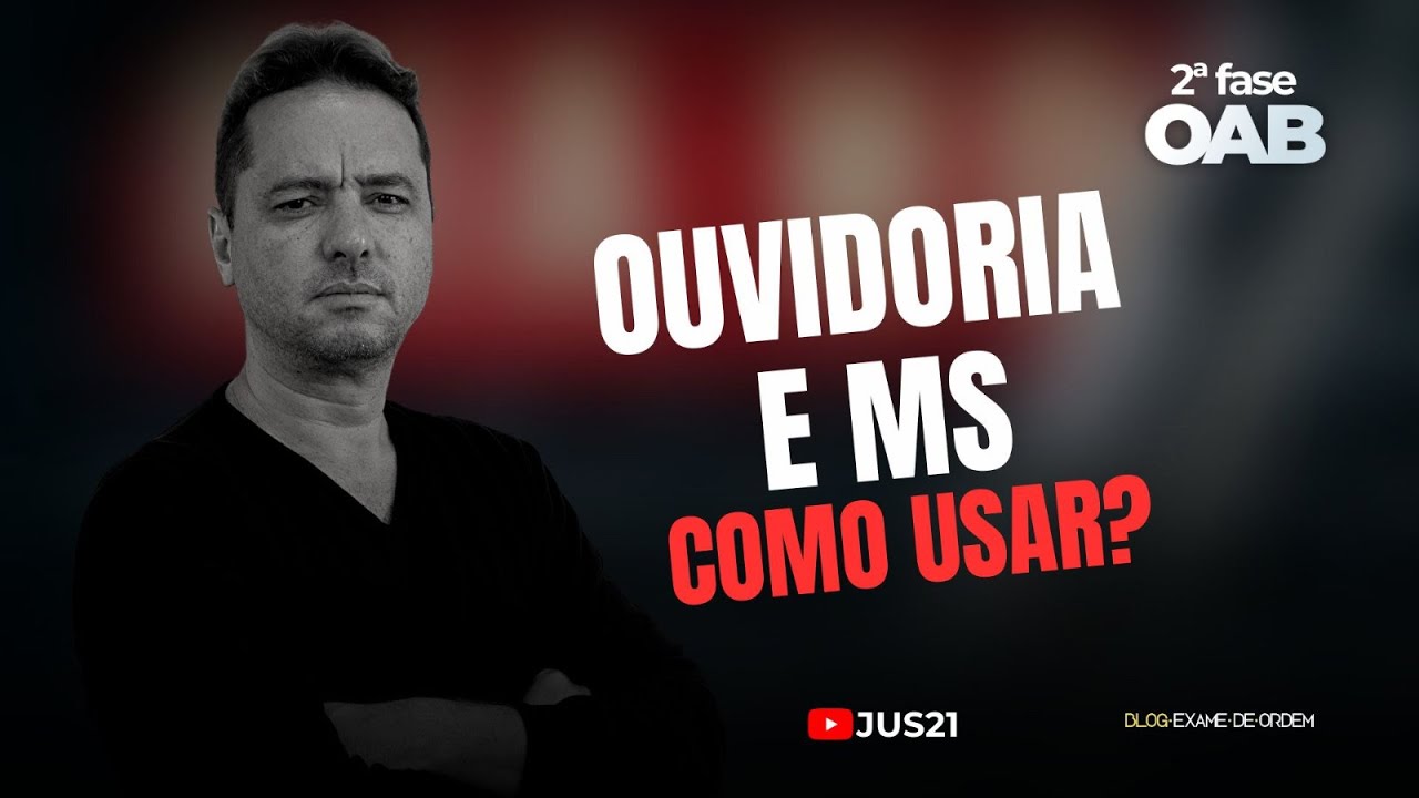Ouvidoria e MS: Como usar? | Prof. Maurício Gieseler