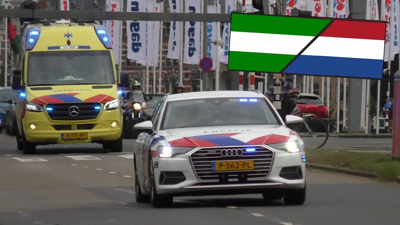 #112 Emergency escort through the streets of Rotterdam!