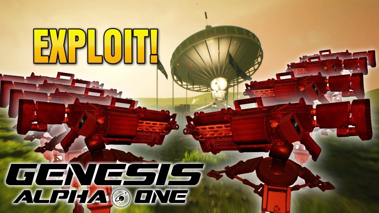 Genesis Alpha One Turret Exploit