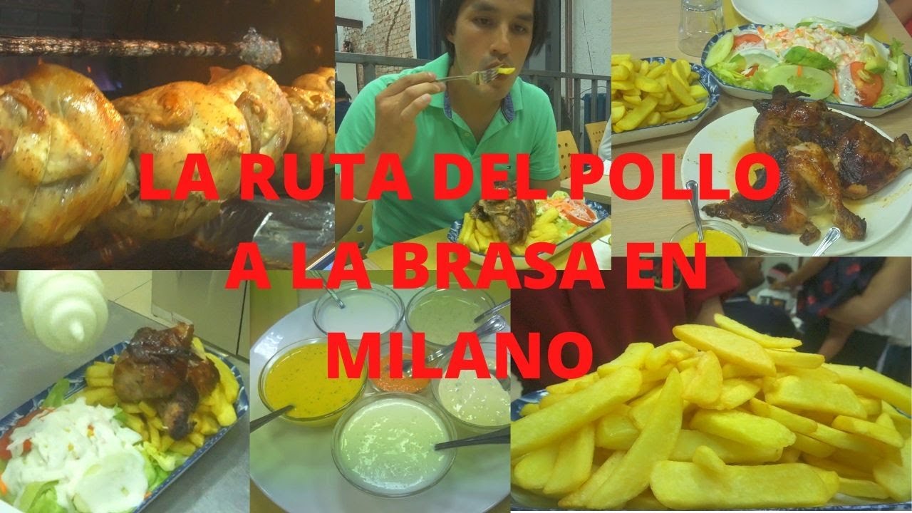 POLLO A LA BRASA en MILANO 😋 (plato peruano CONQUISTA EUROPA)⏩ la HISTORIA