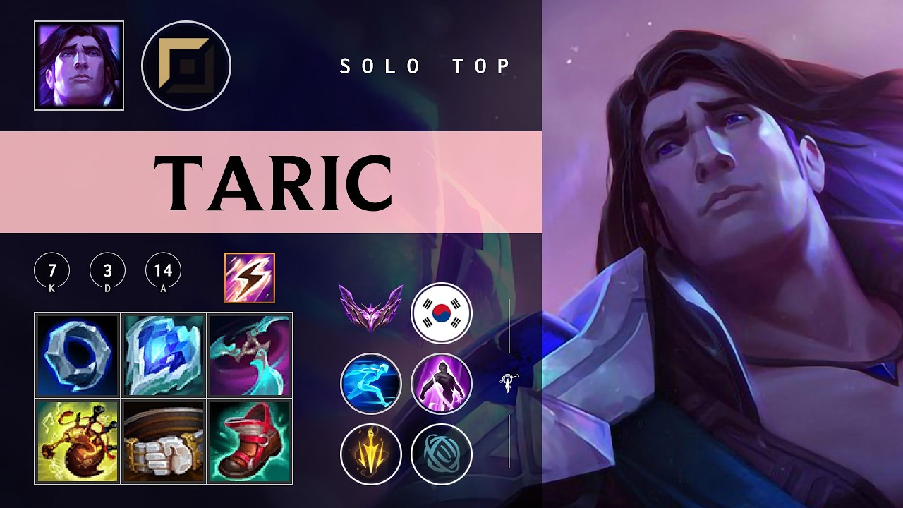 Taric Top vs K'Sante - KR Master Patch 26.04